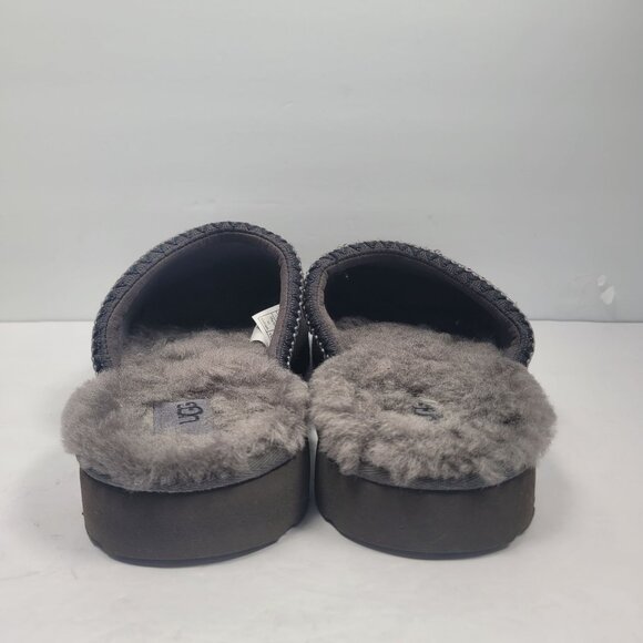 UGG Tasman Men's Dark Gray Slip-On Slippers S/N 1103900 US Size 11 - Picture 4 of 9